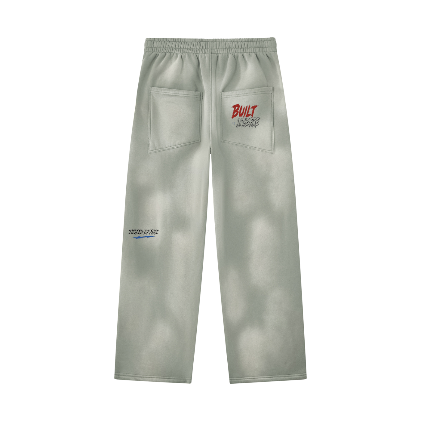 Unisex Sunfade Wide Leg Fleece Sweatpants by ODMPOD