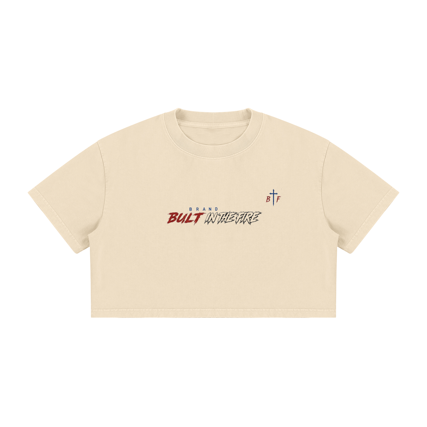 Refined by Fire Crop Tee