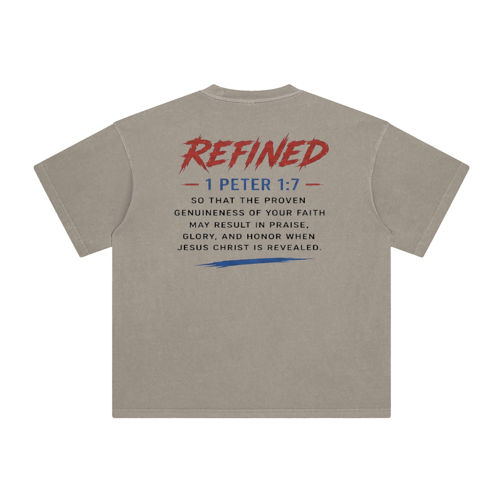 Enzyme Washed T-Shirt by ODMPOD