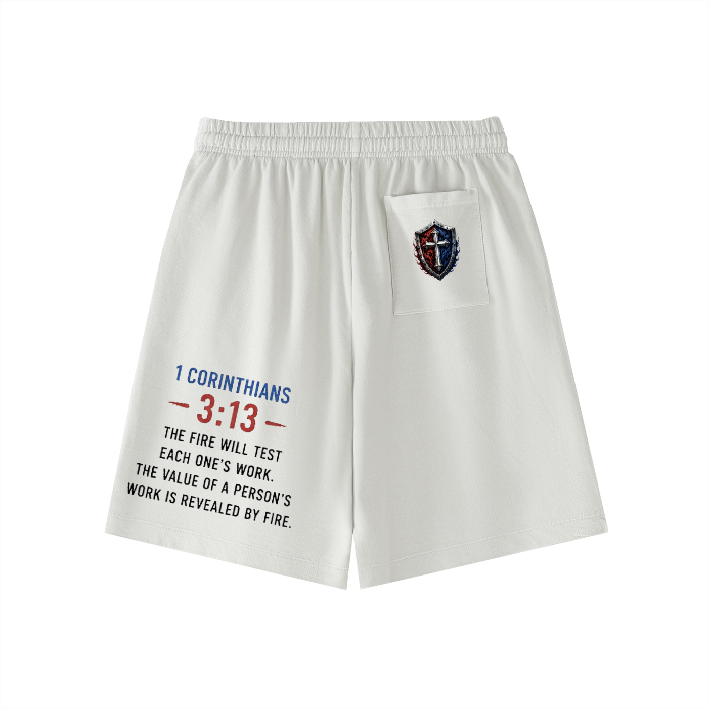 Vintage Wash Cotton Shorts by ODMPOD
