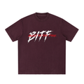 Heavyweight Vintage Washed Frayed T-Shirt by ODMPOD