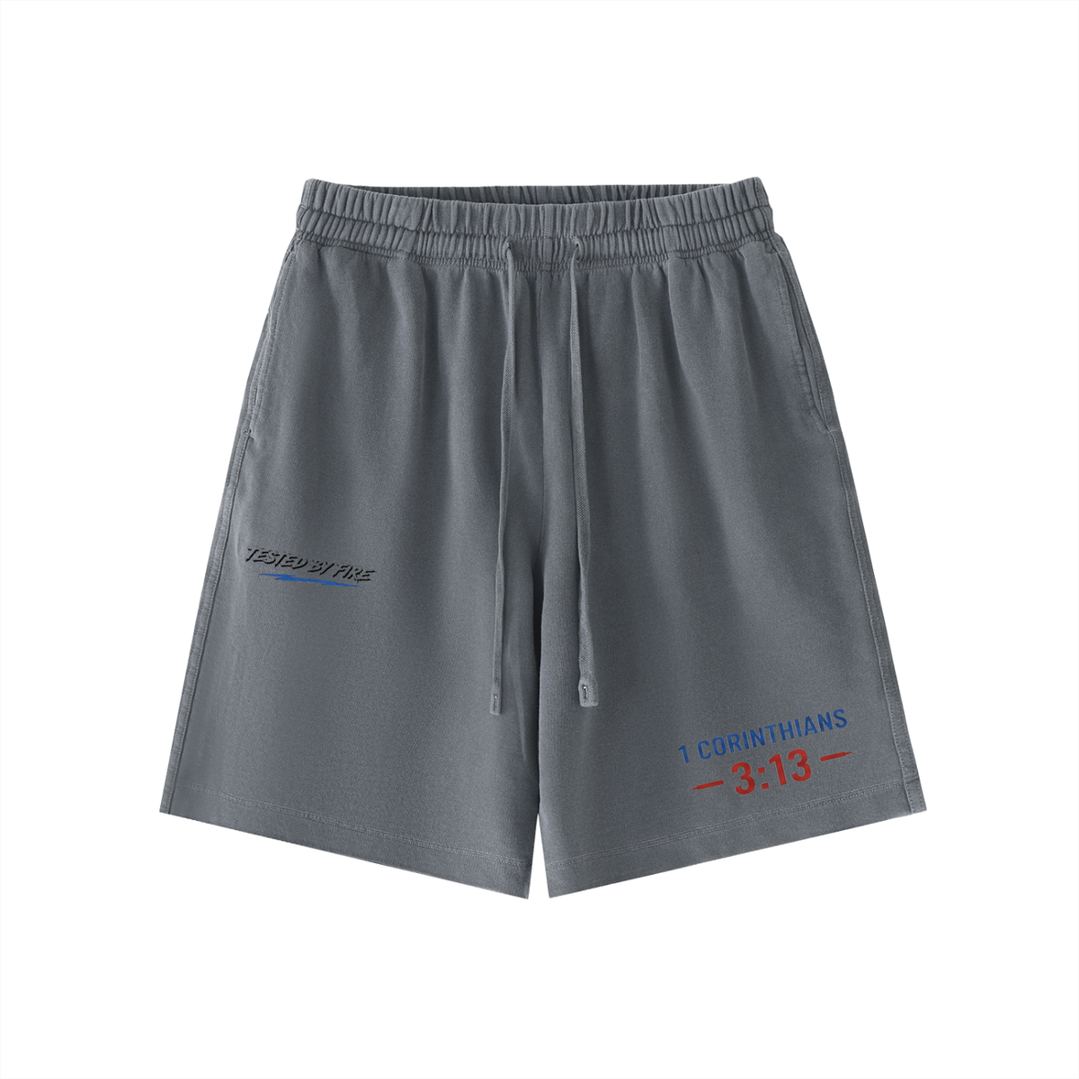 Vintage-Baumwollshorts (mit Waschung)