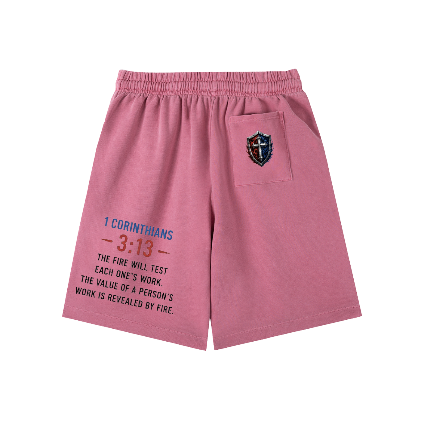 Vintage Wash Cotton Shorts by ODMPOD