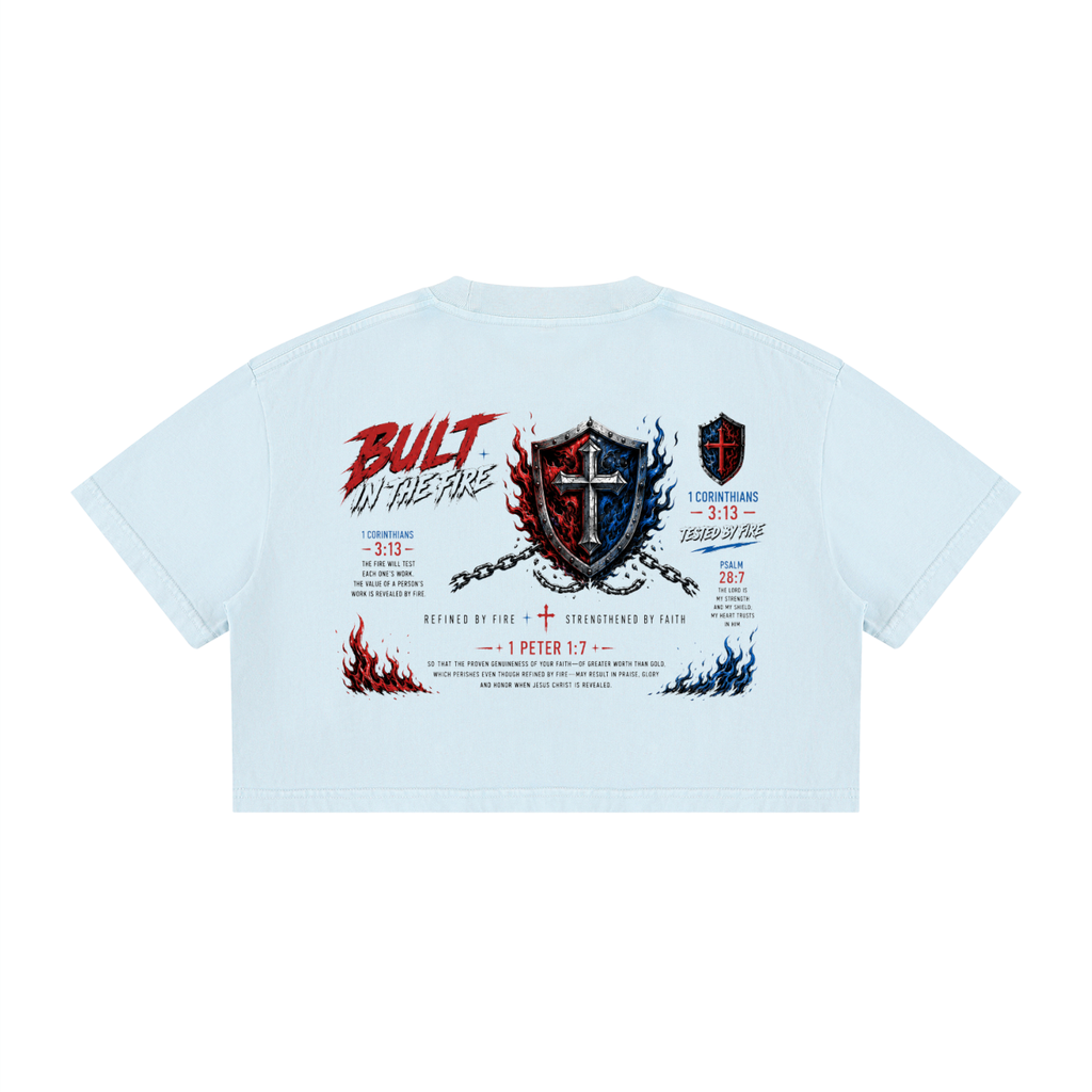 Refined by Fire Crop Tee