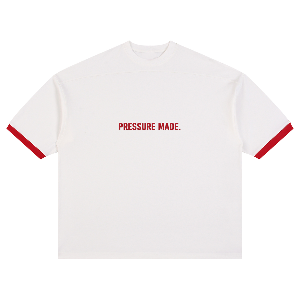 Pressure Made. Tee — Im Feuer geschmiedet