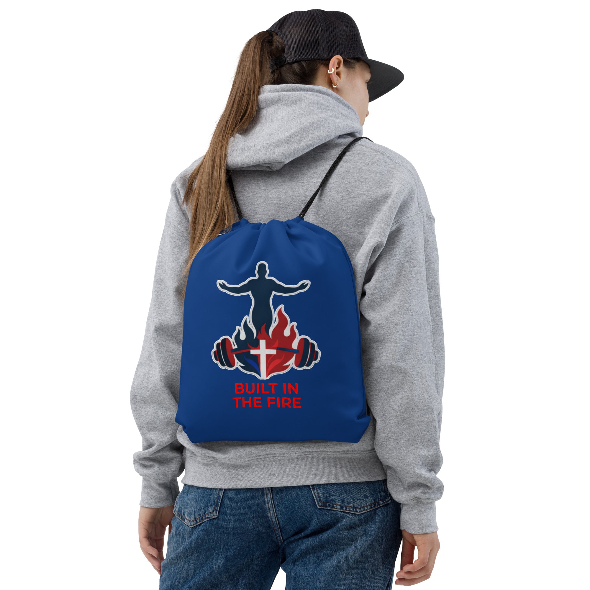 Drawstring bag by Builtinthefirebrand