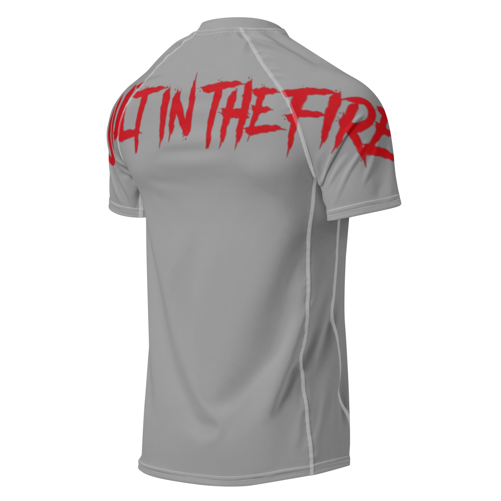 All-over print men’s rash guard by Builtinthefirebrand