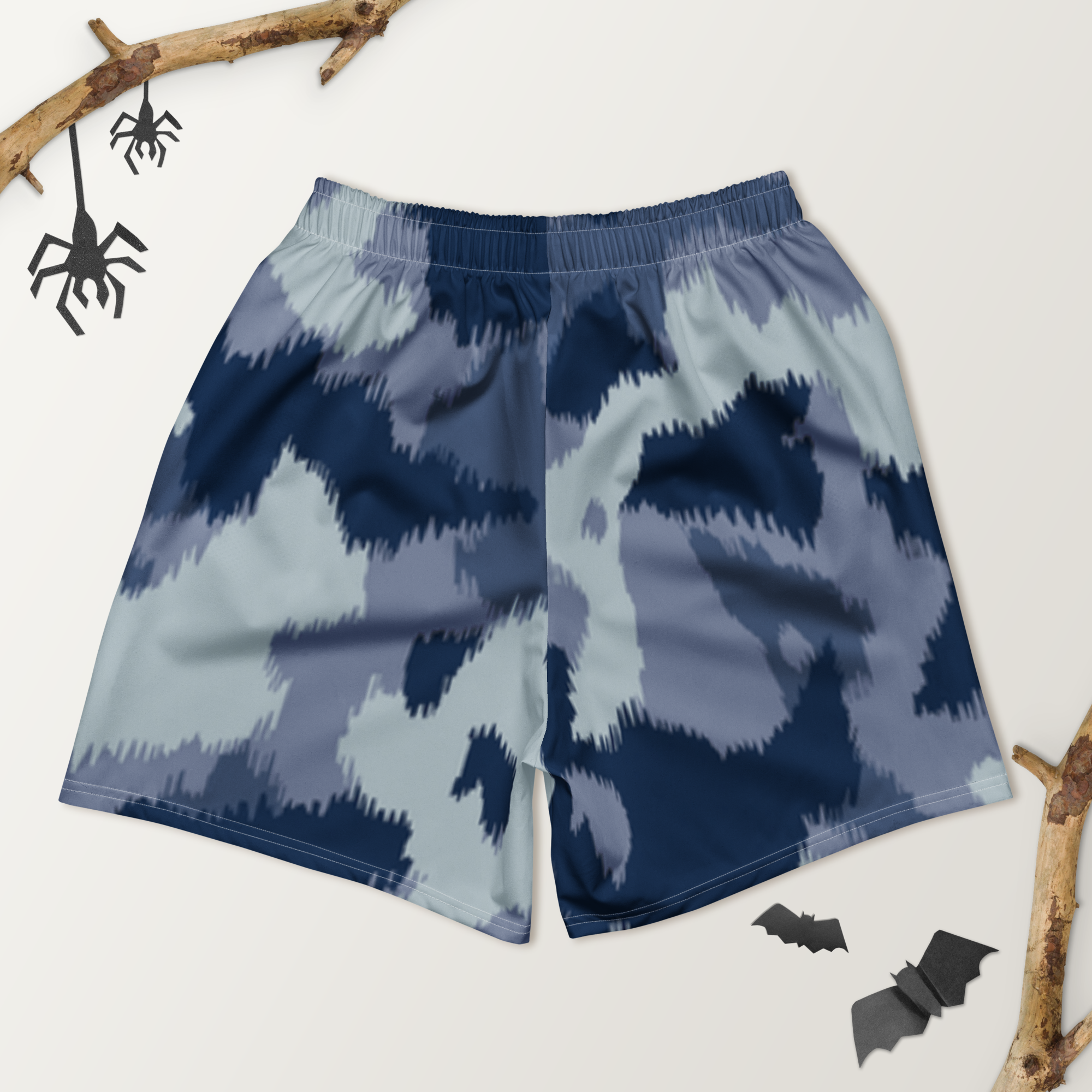 All-Over Print Unisex Athletic Long Shorts by Builtinthefirebrand