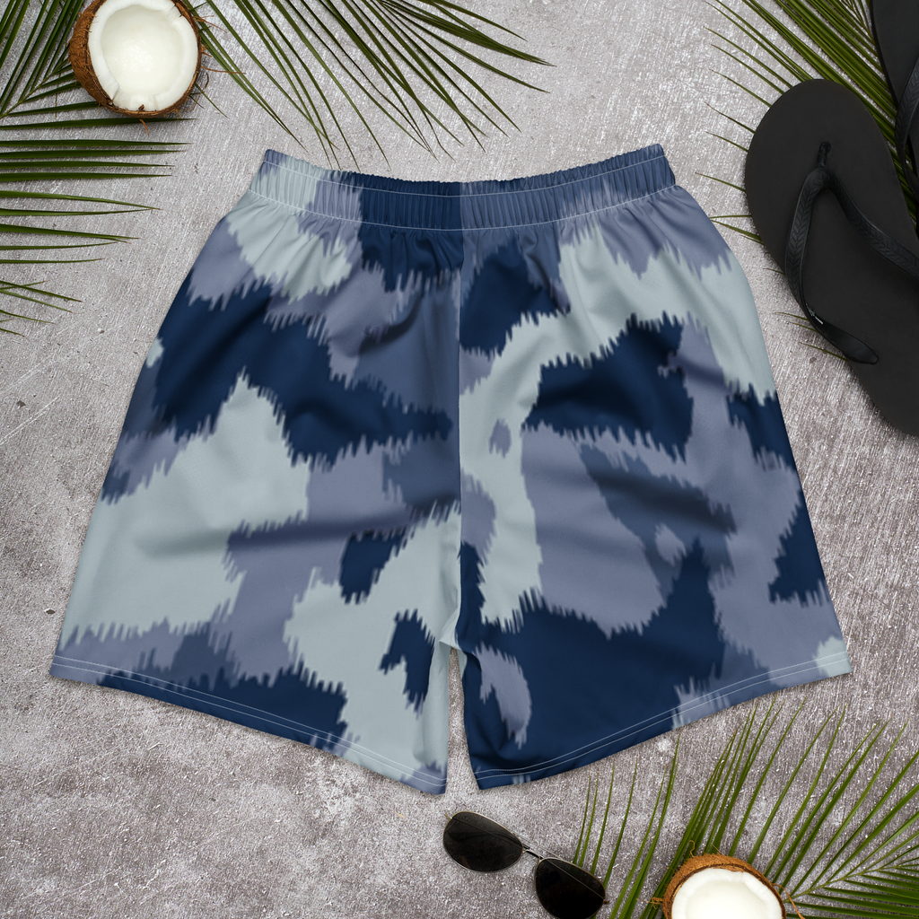 All-Over Print Unisex Athletic Long Shorts by Builtinthefirebrand