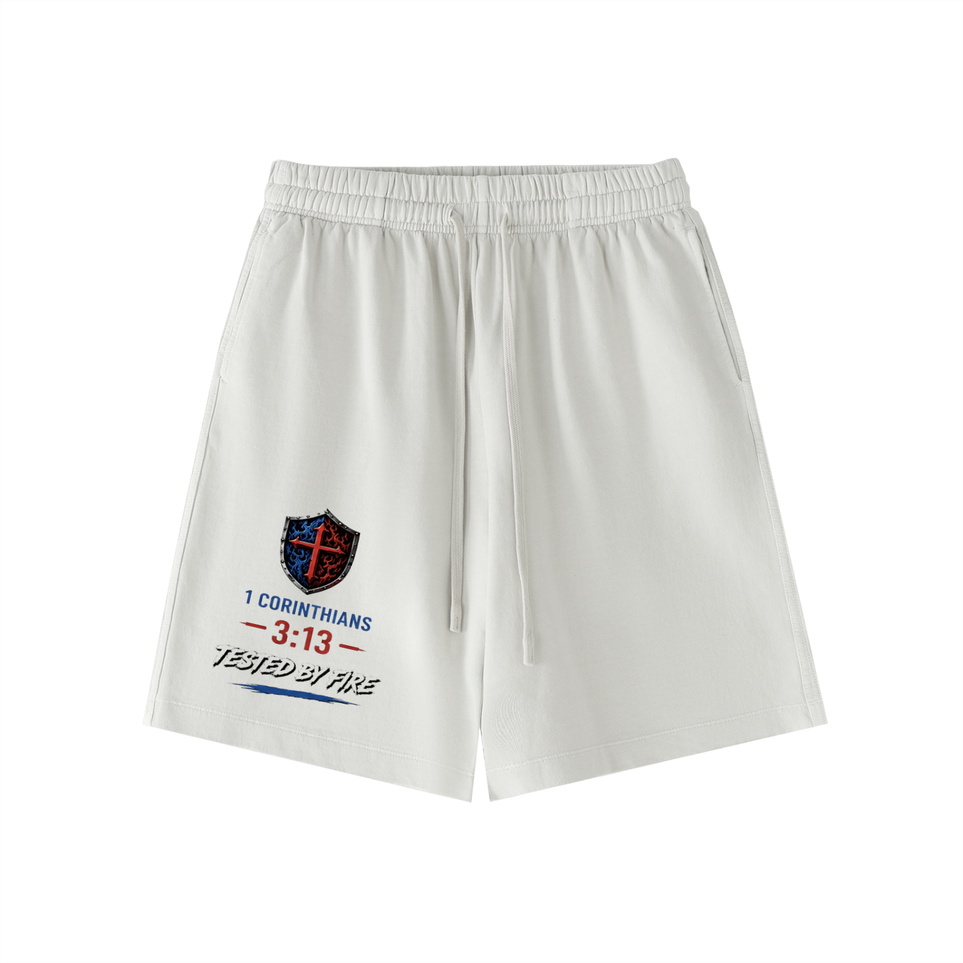 Vintage Wash Cotton Shorts by ODMPOD