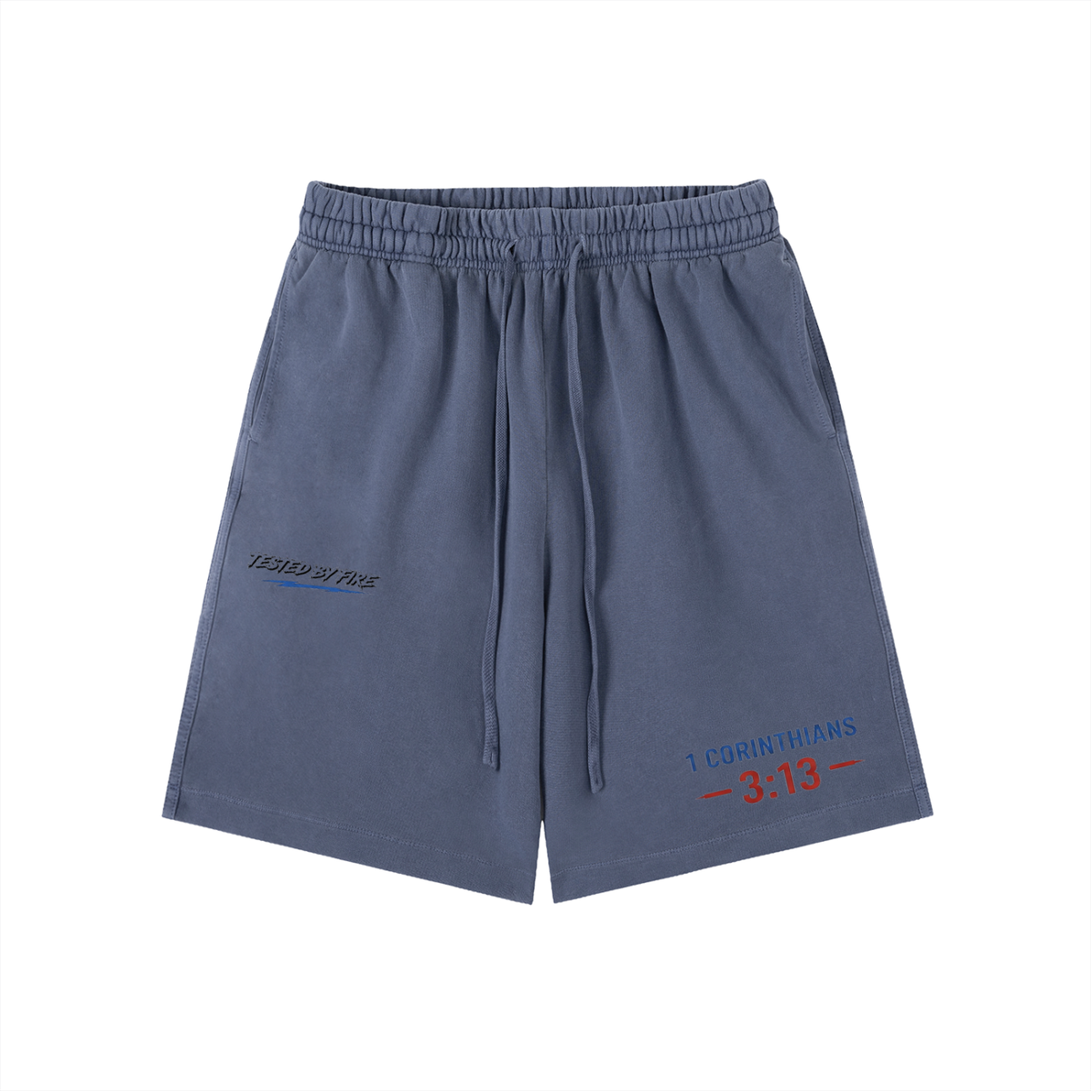 Vintage-Baumwollshorts (mit Waschung)