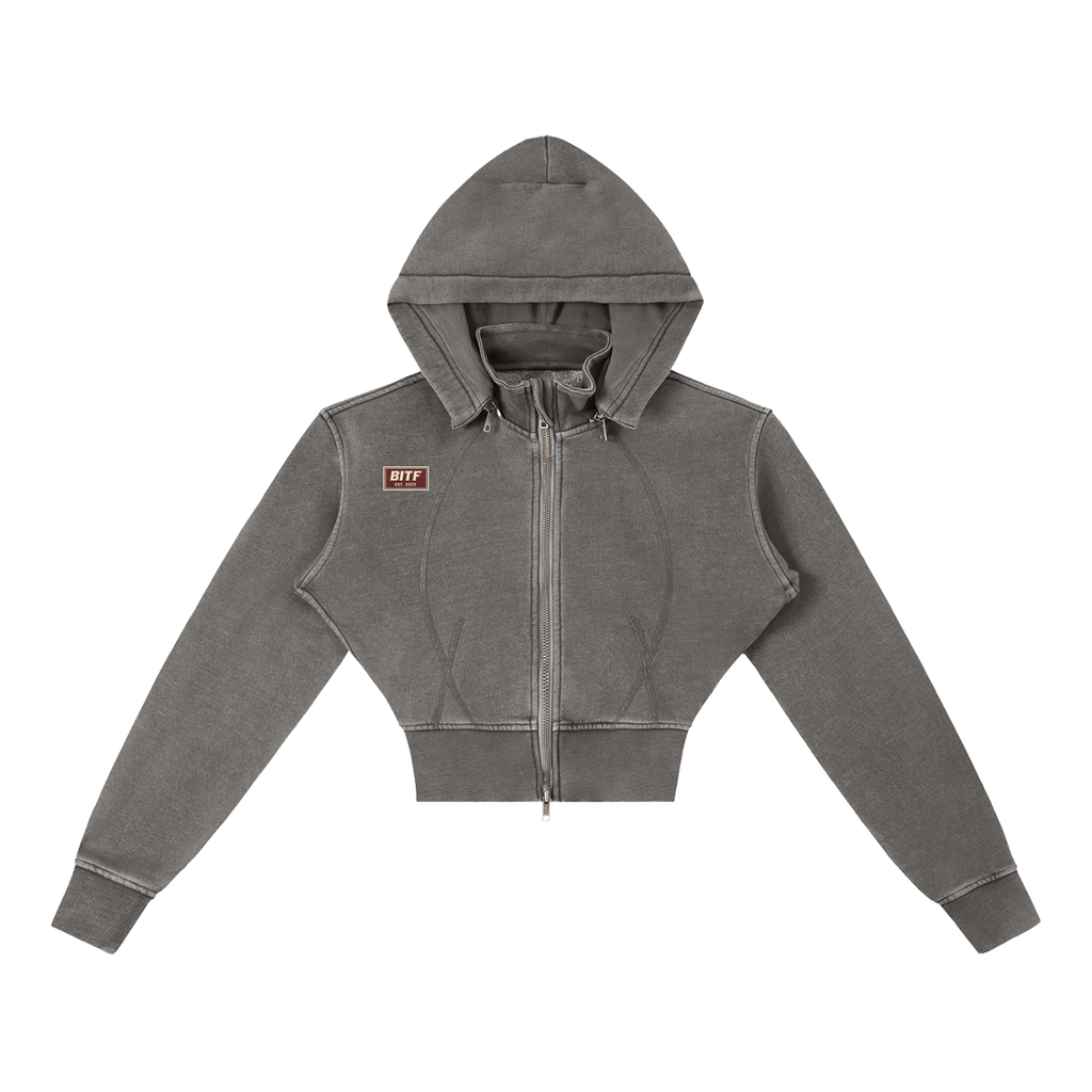 Der Forge Cropped Hoodie