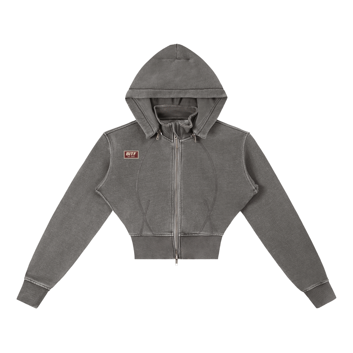 The Forge Crop Hoodie