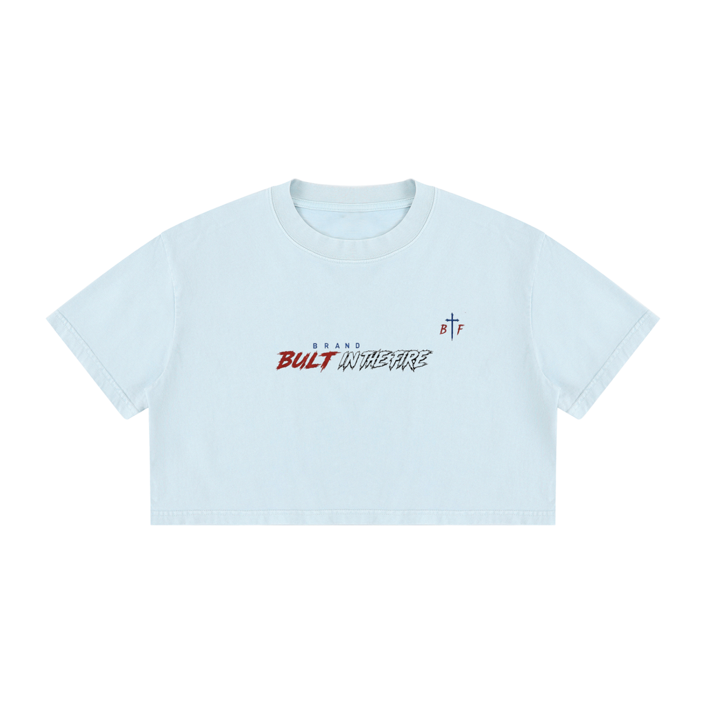 Refined by Fire Crop Tee
