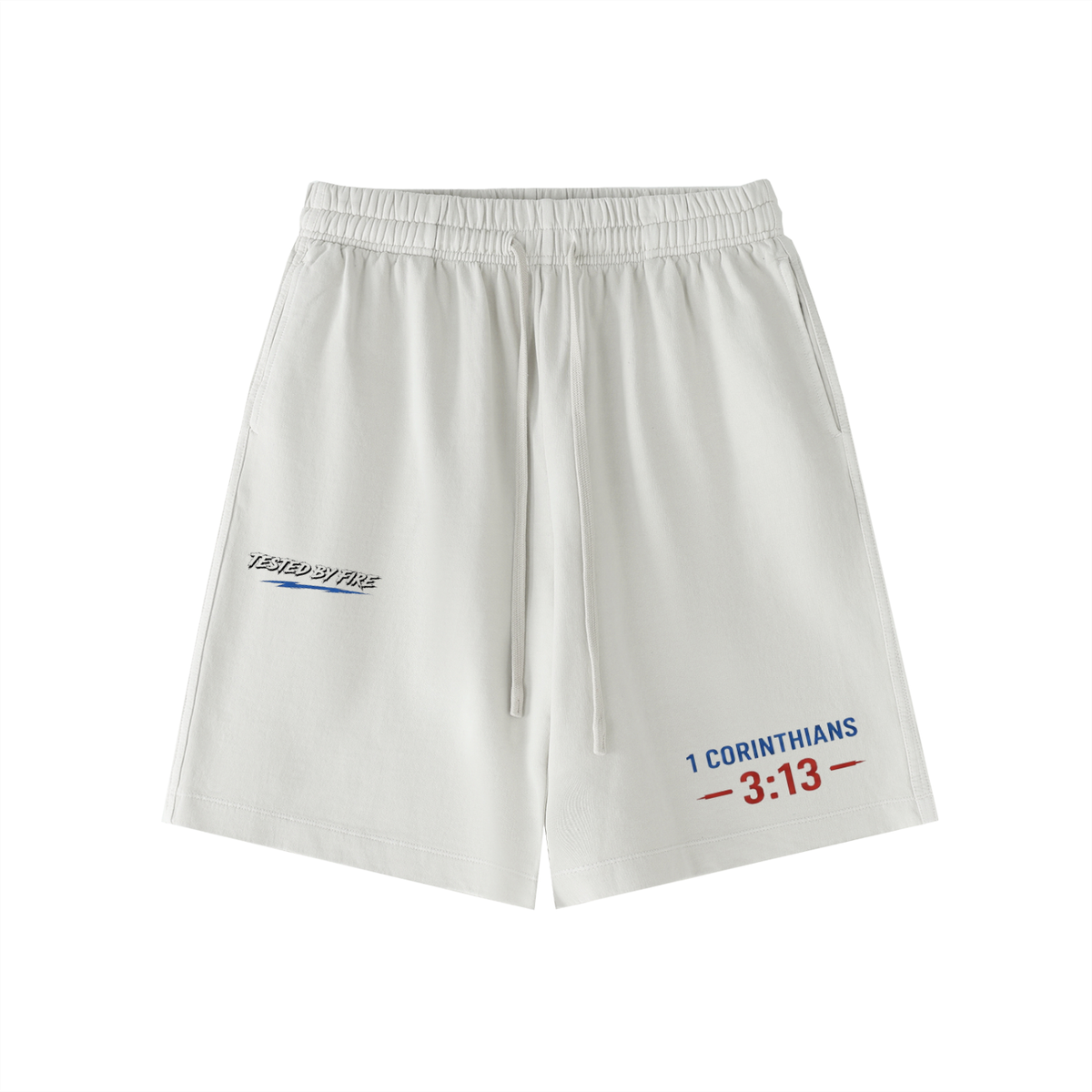 Vintage-Baumwollshorts (mit Waschung)