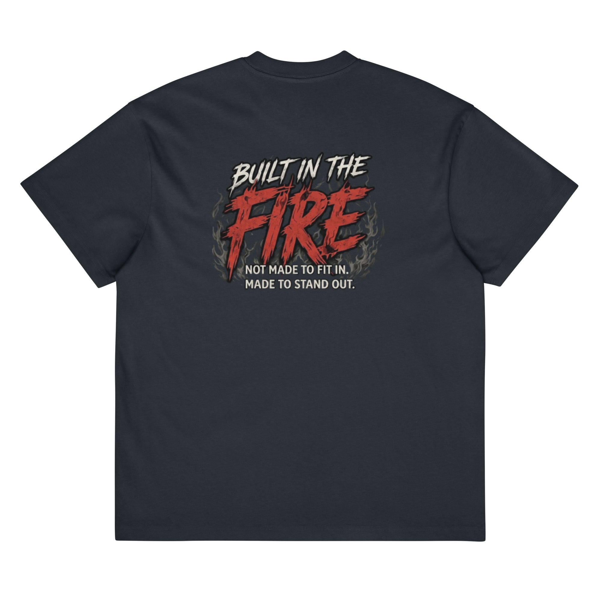 Men’s box tee by Builtinthefirebrand