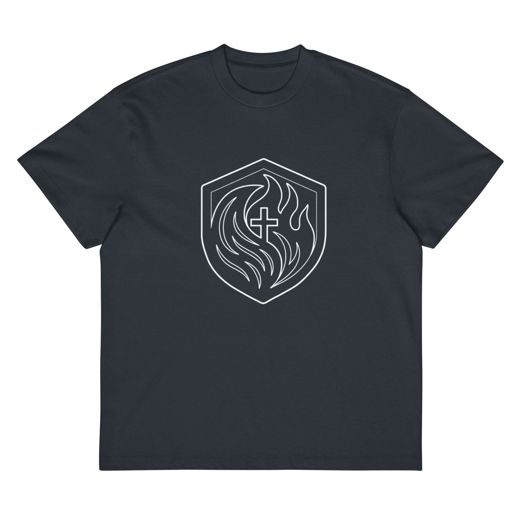 Men’s box tee by Builtinthefirebrand