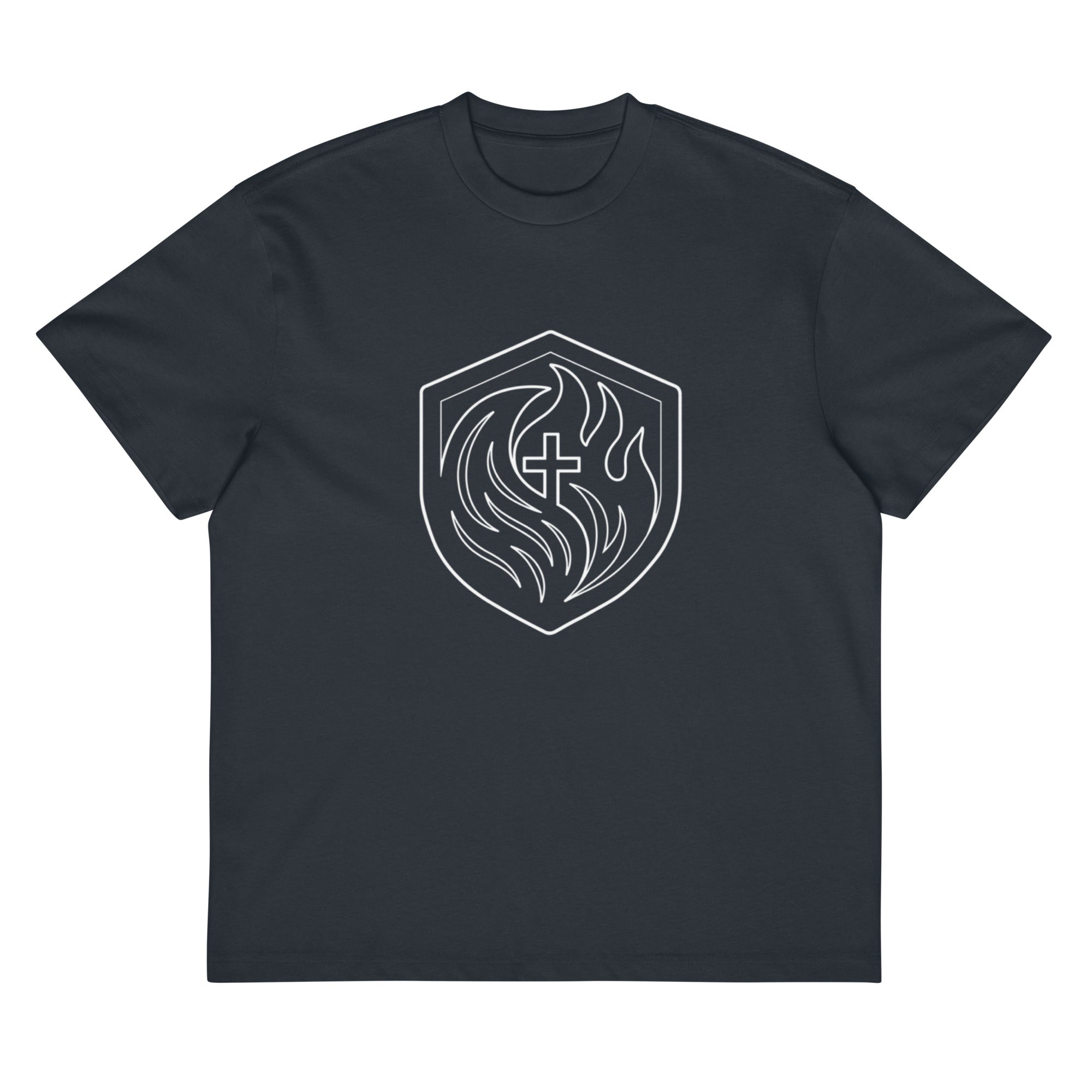 Men’s box tee by Builtinthefirebrand