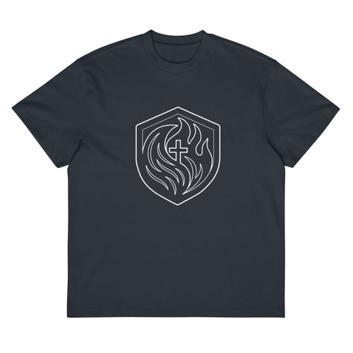 Men’s box tee by Builtinthefirebrand