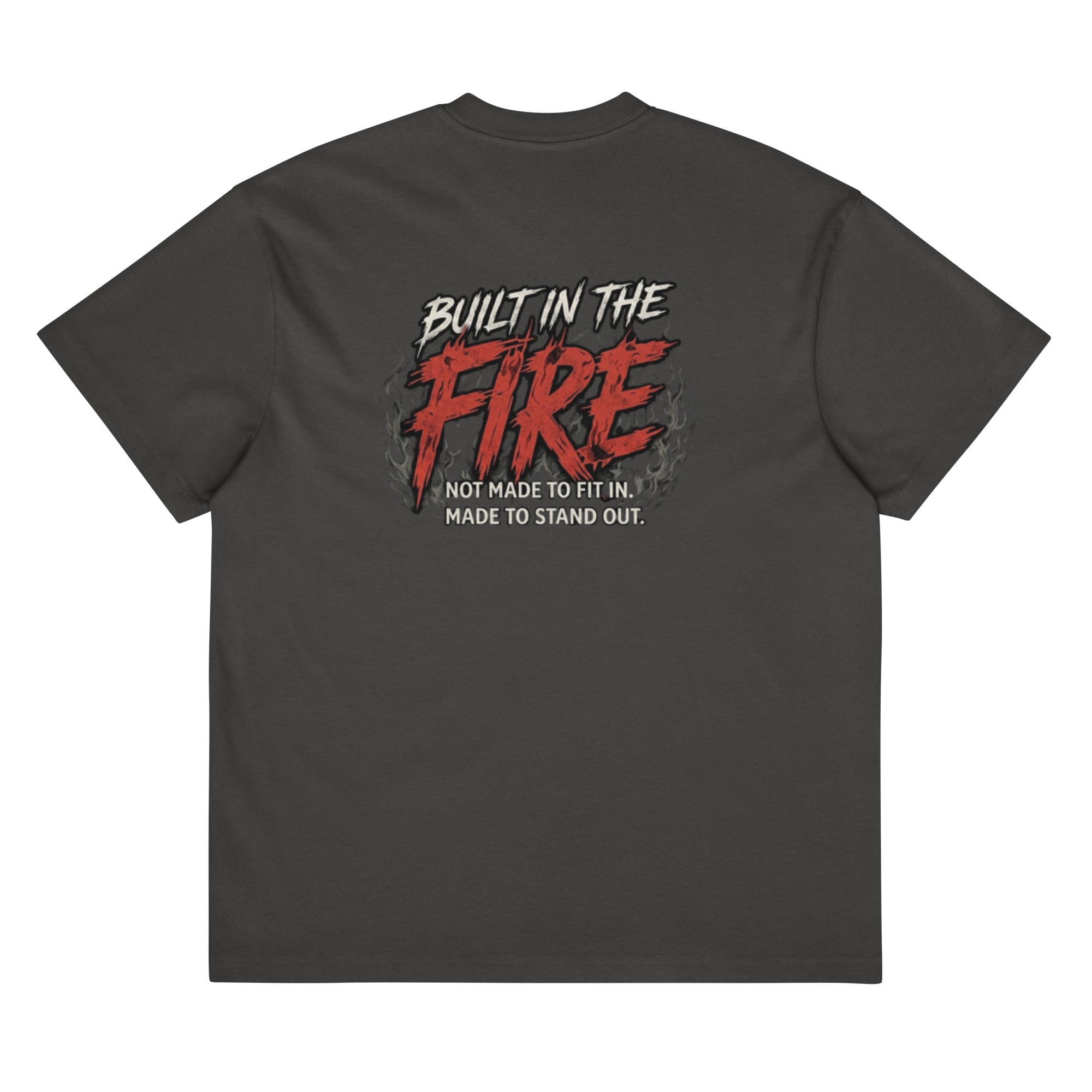 Men’s box tee by Builtinthefirebrand