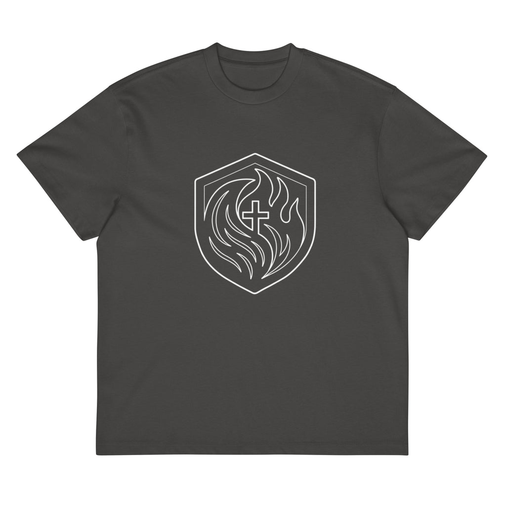 Men’s box tee by Builtinthefirebrand