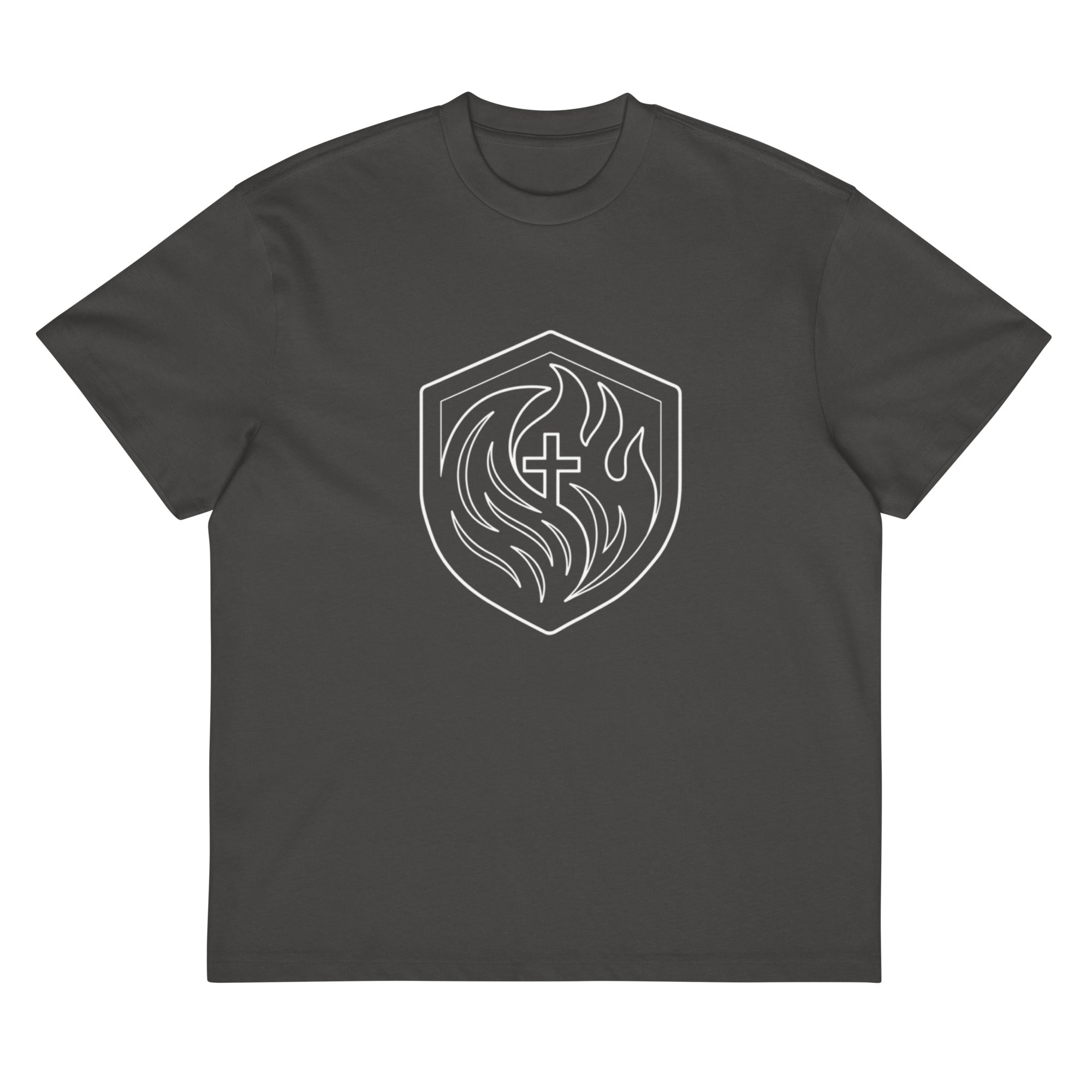 Men’s box tee by Builtinthefirebrand