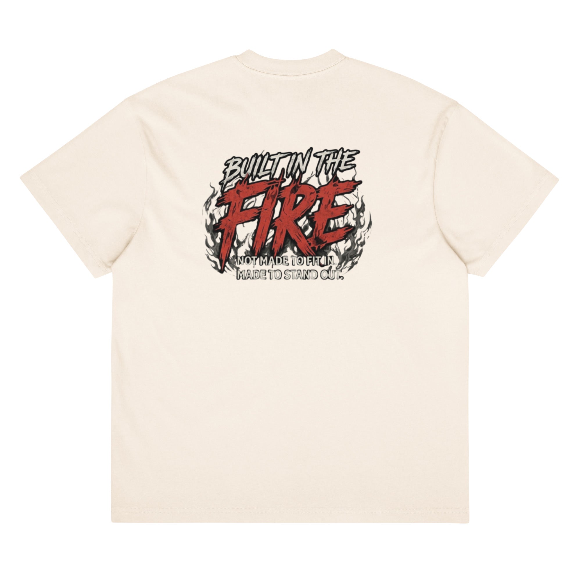 Men’s box tee by Builtinthefirebrand